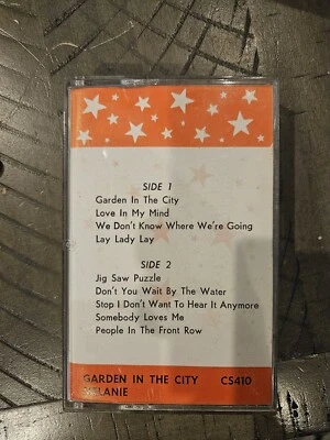 Melanie - Garden In The City CS410  Music Cassette Hard To Find - Image 1 of 4