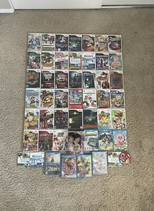 NINTENDO Wii/Wii U GAMES BUNDLE LOT - PICK YOUR FAVORITE GAMES! SHIPS SAME DAY!!