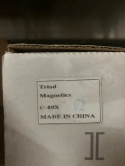 Transformador de tríada C-40X Foto 1 de 1