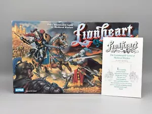 Juego de mesa Lionheart 1997 Medieval Warfare caja de repuesto e instrucciones solamente - Imagen 1 de 7