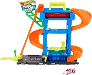 Hot Wheels Farbwechseltunnel Autowäsche mit 1 Farbwechselfahrzeug - Bild 1 von 6
