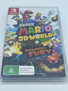 NINTENDO SWITCH GAME SUPER MARIO 3D WORLD + BOWSERS FURY - Picture 1 of 1