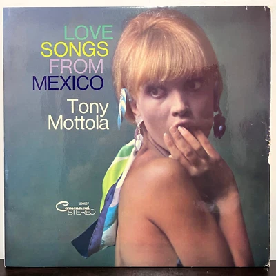 TONY MOTTOLA - Love Songs From Mexico (Cheesecake) - 12" Vinyl Record LP - EX - Image 1 of 3