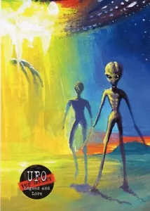 UFO Legends and Lore RRParks Tarjetas NSU Promo 1 Tarjeta 2023 Día de Pierna de Perro Larga - Imagen 1 de 2