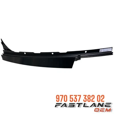 Porsche Panamera 2010-2016 puerta delantera derecha pilar B moldura nuevo OEM 970 537 382 02 Foto 1 de 4