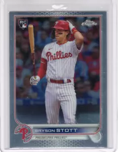 Bryson Stott 2022 Topps Chrome Update RC #USC154 Philadelphia Phillies - Picture 1 of 2