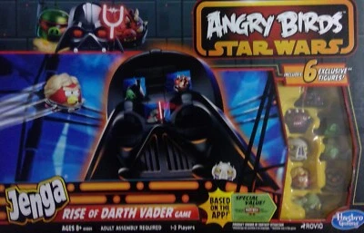 Angry Birds Star Wars Jenga Rise of Darth Vader Game Hasbro Gaming 2013 Complete - Image 1 of 2