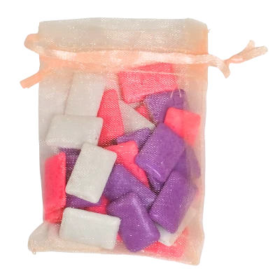 Peach Organza Gift Bags Multiple Sizes in Sets of 20, 50 or 100 - Image 1 of 3