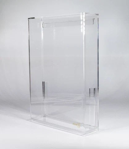 [MINT] 3.75" Star Wars Acrylic Display Case for Vintage and Modern 6x9in card Cover
