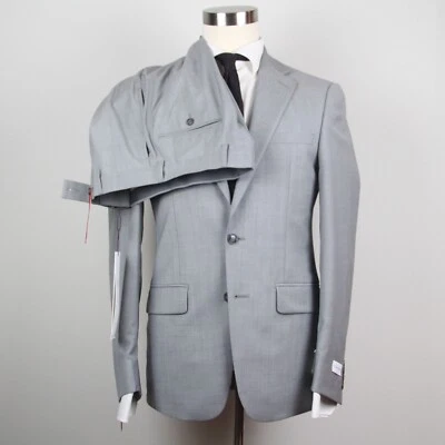 Calvin Klein Men's 2-Pc 100% Wool Suit 38R Jacket 30Wx30L Pants Slim Fit E05704 - Image 1 of 4