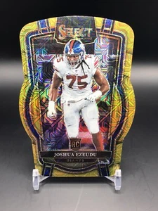 ⭐️ 2022 Select Joshua Ezeudu GOLD Mojo /10 Club Level Die Cut NY Giants ⭐️ SSP - Picture 1 of 2