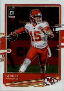 2020 Donruss Optic Football Card Pick (Base)