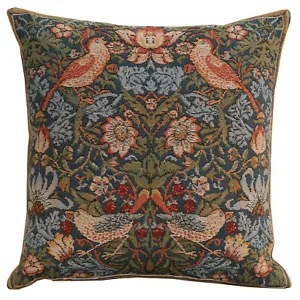 cushion Birds Face to Face French Tapestry cushion - Picture 1 of 12