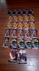 LOT OF 25 NEW SEALED Star Wars Play Packs Grab &Go Disney Bendon + STICKER BOOKS - Picture 1 of 11