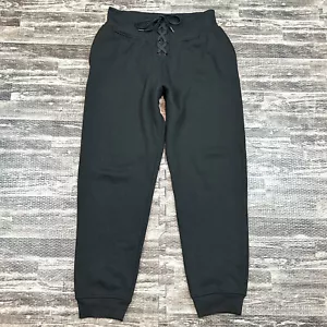 Victoria's Secret Damen-Jogginghose Large Baumwolle hoher Bund Fleece Schnürung Jogginghose Sweathose - Bild 1 von 7