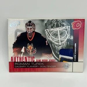 2002-03 Pacific Atomic Patches Roman Turek #2 /61 - Picture 1 of 2