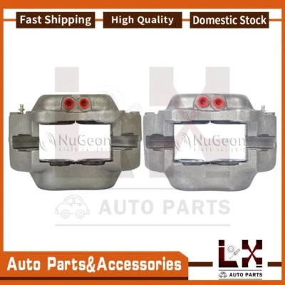 2PCS Nugeon Front Disc Brake Caliper Fits Volvo 240 1990 1991 1992 1993 - Image 1 of 4