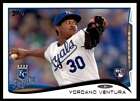 2014 Topps #265 Yordano Ventura RC Rookie Kansas City Royals Baseball Card 28460