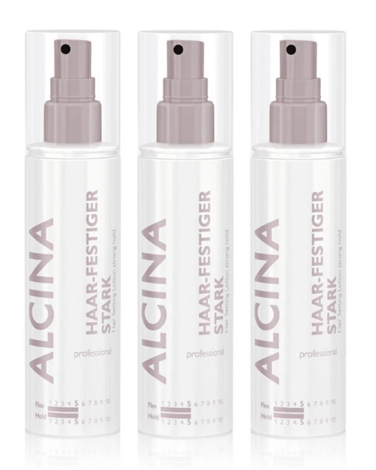 3x Alcina Haar Festiger Stark Flex hold 125 ml - Bild 1 von 1
