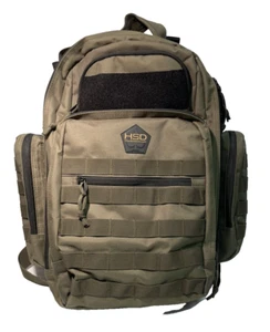HighSpeedDaddy Baby Diaper Backpack Military, Waterproof Men's Travel Bag Verde - Picture 1 of 8