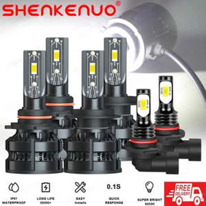 For Lexus ES350 2007-2009 -Combo LED Bulbs Hi/Low Beam Headlight & Fog lights 6X - Bild 1 von 20