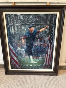Payne Stewart "Reflections of Champion" Artist Proof Canvas # 15/20 Daniel Moore - Picture 1 of 4