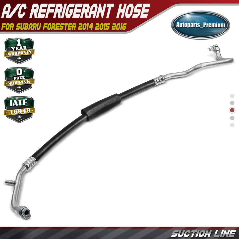 Línea de succión de manguera de refrigerante de aire acondicionado para Subaru Forester 2014 2015 2016 H4 2,5 L Foto 1 de 4
