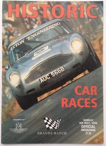 Historic Car Races (Aston Martin etc.) Brands Hatch programme 1990 - Picture 1 of 4