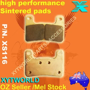 Pastillas de freno sinterizadas XS116 para motocicleta KAWASAKI SUZUKI bicicleta de carretera - Imagen 1 de 1