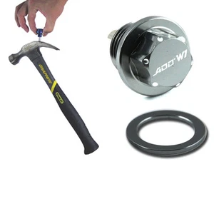 ADD W1 Engine Magnetic Oil Drain Plug M14x1.25mm Gunmetal Nut Bolt - Bild 1 von 5