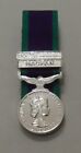 Court Mounted Miniature GSM South Arabia & Radfan Medal, Mini, Clasps, Army