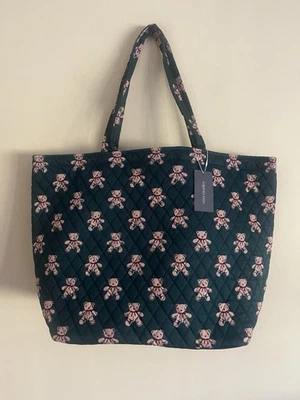 Bolso de Mano Vera Bradley Marston Grand Oso Verde Mosaico Foto 1 de 4