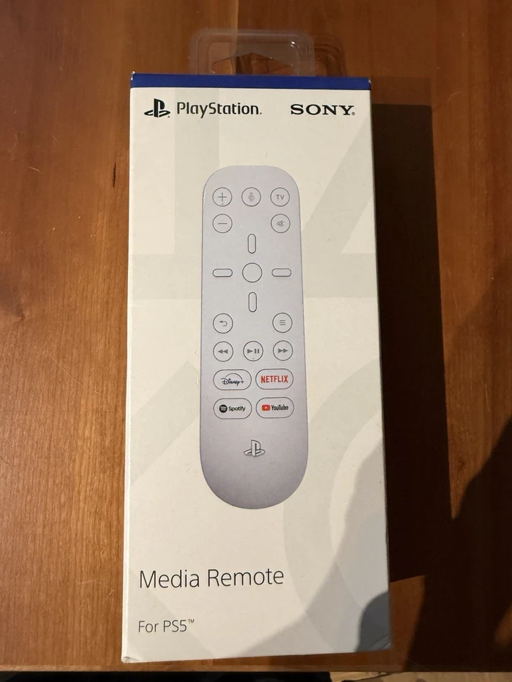 New Sony Playstation 5 PS5 Media Remote White CFI-ZMR1 - Image 1 of 1
