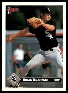 1993 Donruss Brian Drahman Chicago White Sox #672 - Picture 1 of 2