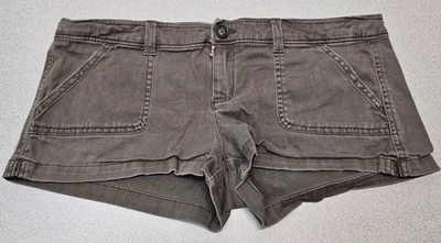 Hollister Womens Size 7 Brown Summer Shorts Stretch Casual Shorts - Image 1 of 4