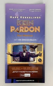 Musical Flyer Hape Kerkelings Kein Pardon-das Musical in Hamburg - Bild 1 von 3