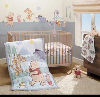 Bedtime Originals Disney Baby Winnie the Pooh & Friends 3-pc Crib Bedding Set - Image 1 of 4