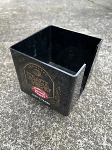 Vintage Black Velvet Napkin Holder. Premium Whisky. Plastic. RARE!! - Picture 1 of 7