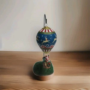 LEMAX Reindeer & Santa Hot Air Balloon Animated Motion Holiday Village Train - Picture 1 of 10