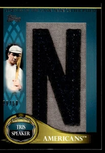 2009 Topps Updates & Highlights Legends of the Game Team Letter Patches Tris - Picture 1 of 2