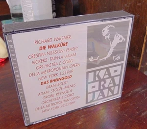 Wagner - DIE WALKURE - Karajan Met 1969 / Hunt CDKAR 217 / NM 3CD Set - Imagen 1 de 4