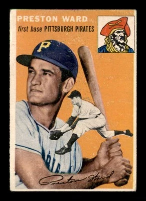 1954 Topps #72 Preston Ward   VG/VGEX X3461908 - Image 1 of 3