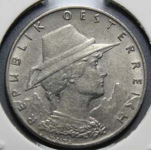 AUSTRIA 1925 🇦🇹 MONEDA DE 10 CENTAVOS Edelweiss Flowers - Imagen 1 de 2