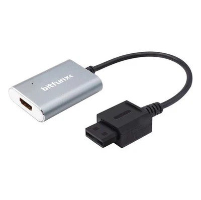 Bitfunx HDMI Adapter für Nintendo Wii NTSC PAL Spielekonsole 480i, 480p PAL 576i - Bild 1 von 4