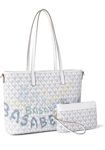 Modische handgefertigte große Kunstleder Laptoptasche für Frauen, 15,6 Zoll Top Han - Bild 1 von 5