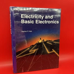 Electricity and Basic Electronics - Hardcover By Stephen R. Matt - New Sealed - Imagen 1 de 8
