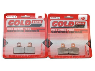 Brake Pads Front & Rear For Tomos MC 50 Senior Pro 2005-2007 - Image 1 of 2