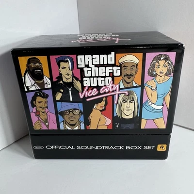 Grand Theft Auto Vice City Original Soundtrack Box Set 6 Discs Missing Cd 3 - Image 1 of 4