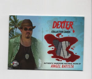 DAVID ZAYAS DEXTER 2009 BREYGENT ANGEL BATISTA AUTHENTIC SET WORN WARDROBE PATCH - Picture 1 of 2