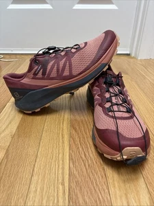 Salomon Womens Outpulse Mid GTX Hiking Shoes Artic Ice Pink Size 9.5 - Picture 1 of 9